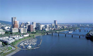 View of Portland, OR, USA